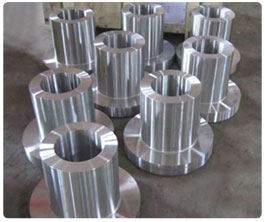 Long welding neck forged flanges without holes