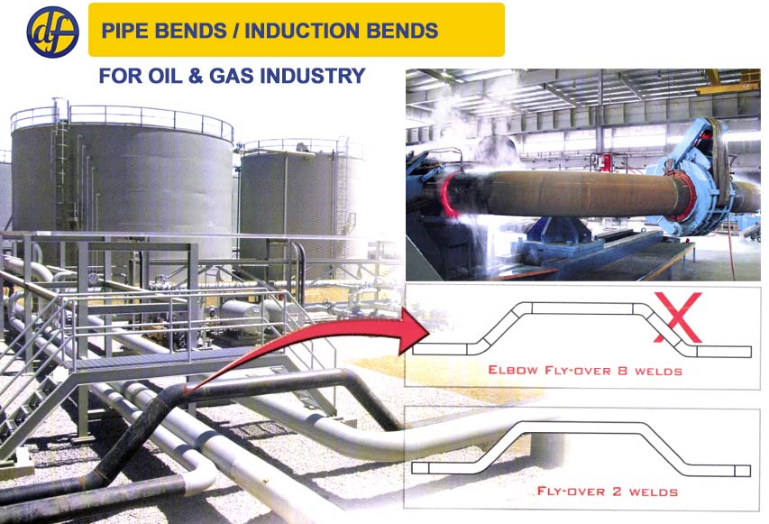 Pipe bends/ Hot Induction For Oil & Gas Industry