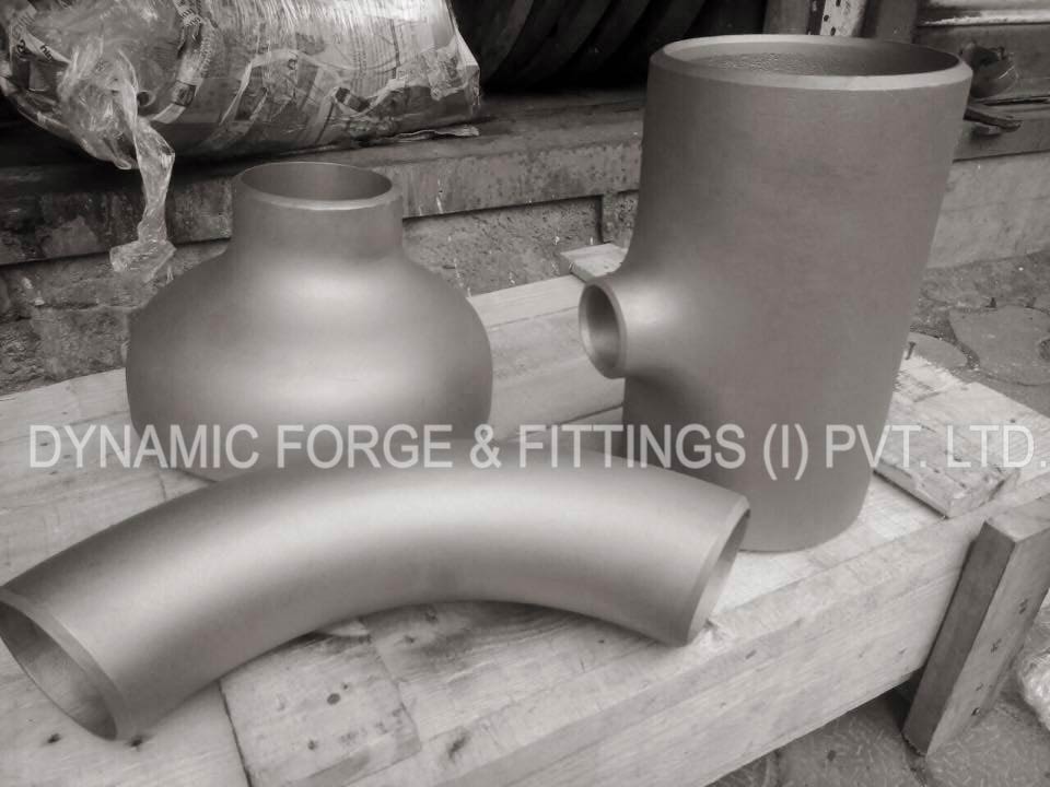 Gautam Exports manufacturing unit’s - original photograph of Stainless Steel 347H Buttweld Fittings